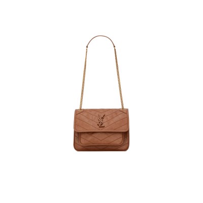 YSL NIKI BABY IN VINTAGE LEATHER 6331601YG072522 (21*16*7.5cm)